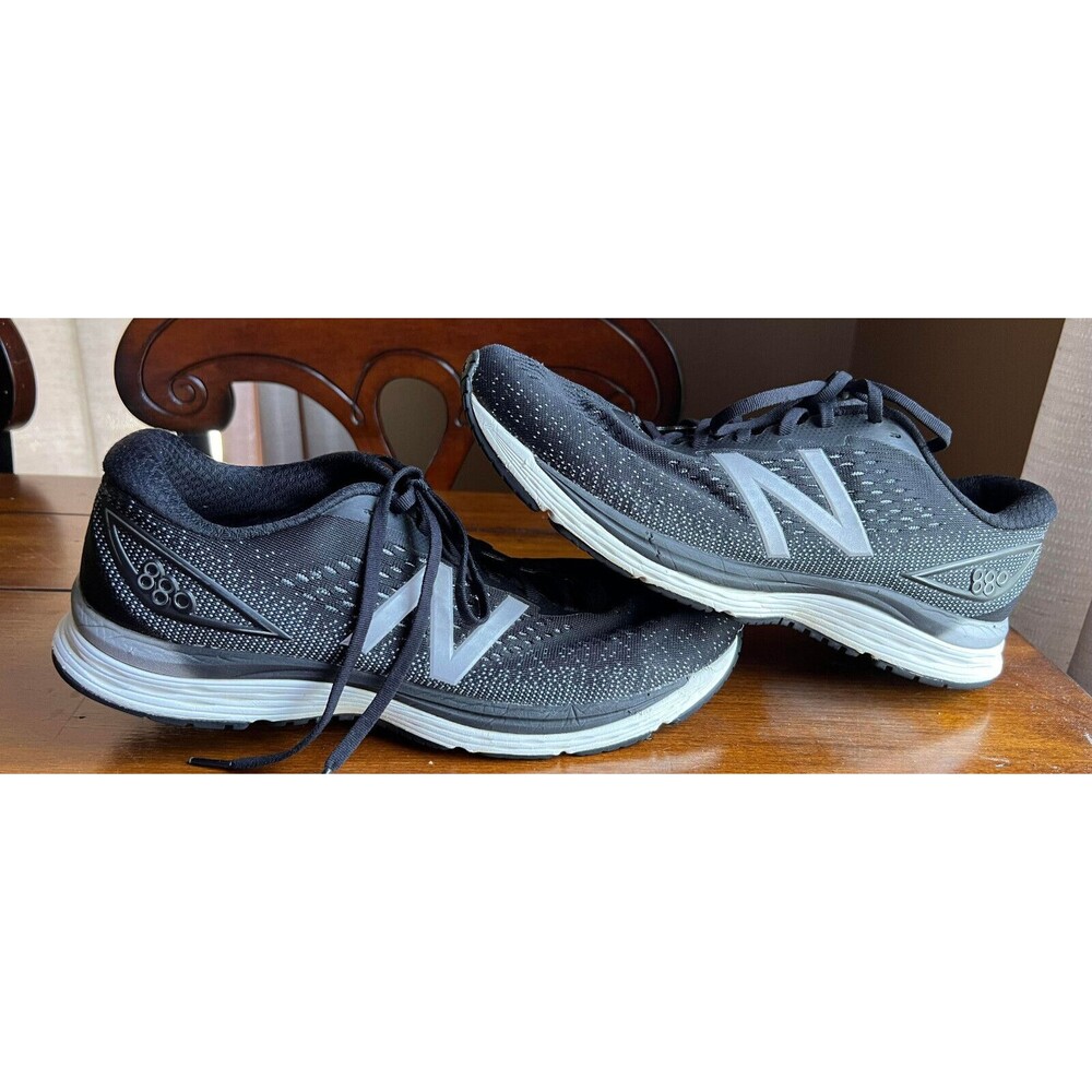 EUC New Balance 880 V9 Black White Road Running Athletic Shoes Men's Size US 13